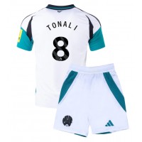 Camiseta Newcastle United Sandro Tonali #8 Tercera Equipación Replica 2024-25 para niños mangas cortas (+ Pantalones cortos)